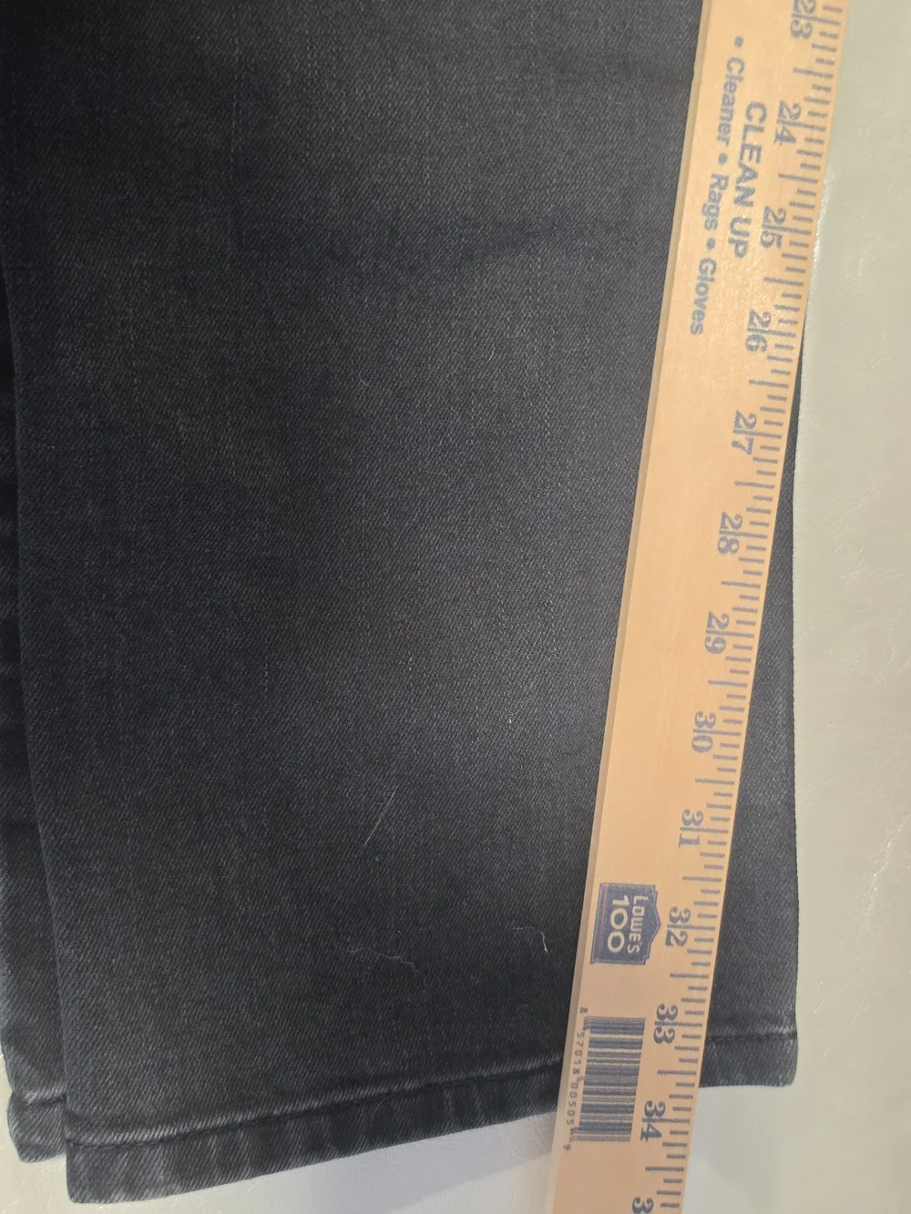 Harley-Davidson Men’s Black Slim Fit Tapered Straight Leg Jeans Size 36x34